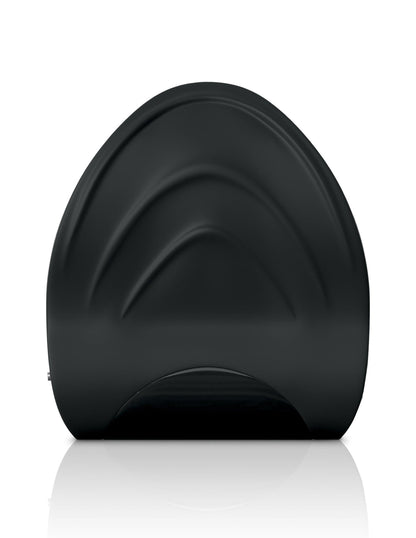 Vibrating Silicone Edger Trainer - Black - My Sex Toy Hub