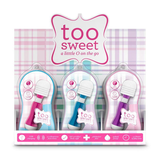 Vive - Too Sweet Pdq/pos Display of 12 Pieces Assorted - My Sex Toy Hub