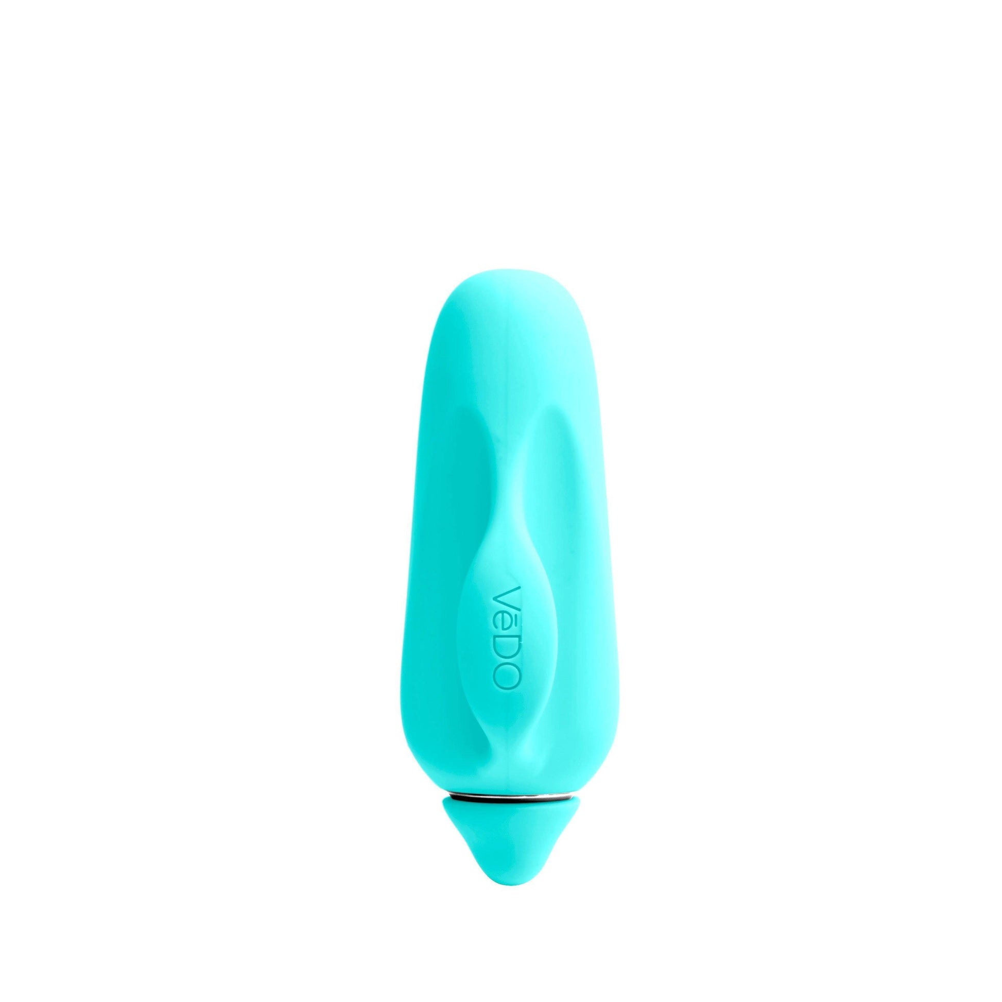 Vivi Rechargeable Finger Vibe - Turquoise - My Sex Toy Hub