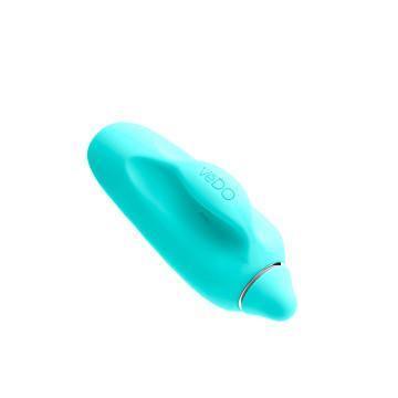 Vivi Rechargeable Finger Vibe - Turquoise - My Sex Toy Hub