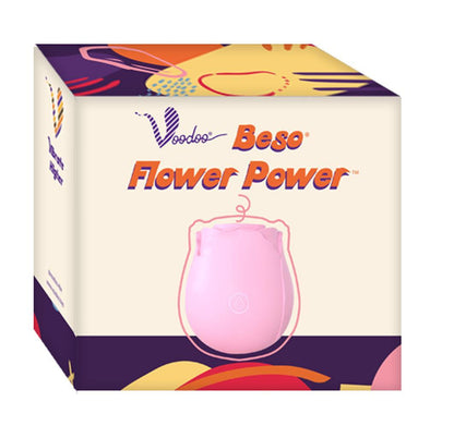 Voodoo Beso Flower Power - Pink - My Sex Toy Hub