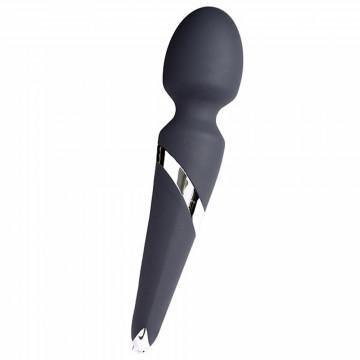 Wanda Rechargeable Wand - Just Black - My Sex Toy Hub