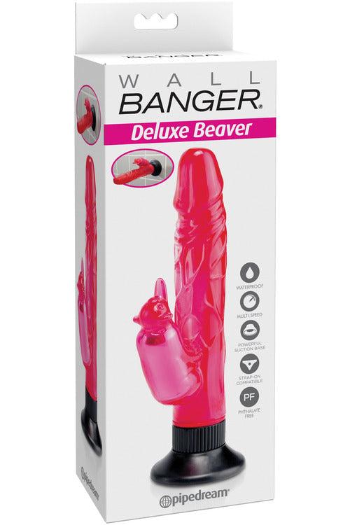 Waterproof Beaver Wall Bangers Deluxe - Pink - My Sex Toy Hub
