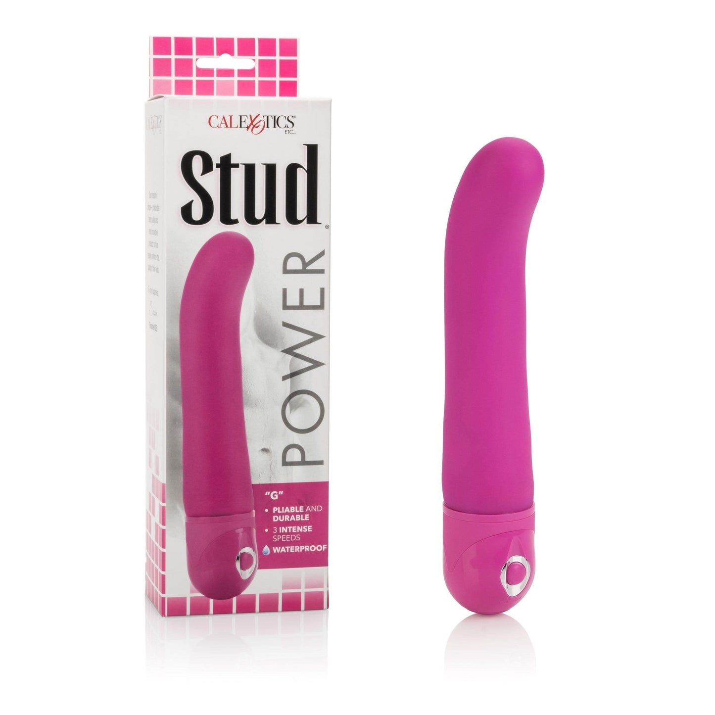 Waterproof Power Stud G Vibe - Pink - My Sex Toy Hub