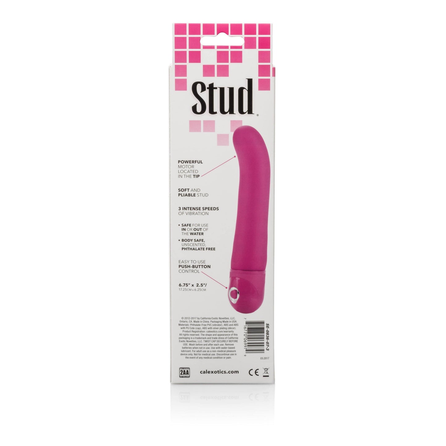 Waterproof Power Stud G Vibe - Pink - My Sex Toy Hub