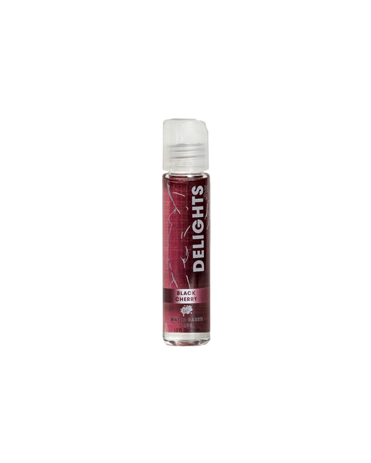 Wet Delicious Oral Play - Black Cherry - Waterbase Flavored Lubricant 1 Oz - My Sex Toy Hub