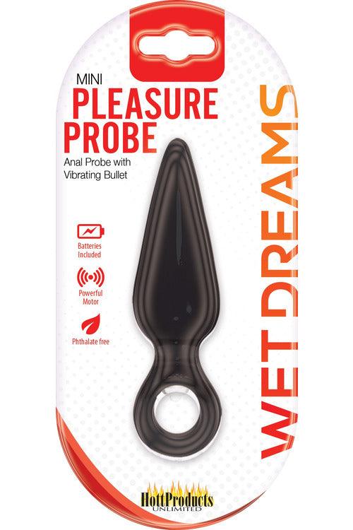 Wet Dreams Mini Pleasure Probe - Black - My Sex Toy Hub