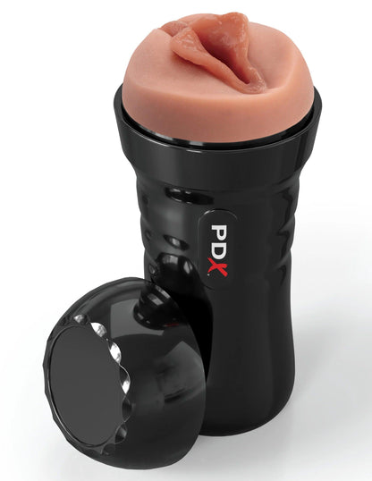 Wet Pussies - Super Luscious Lips Self Lubricating Stroker - Brown - My Sex Toy Hub