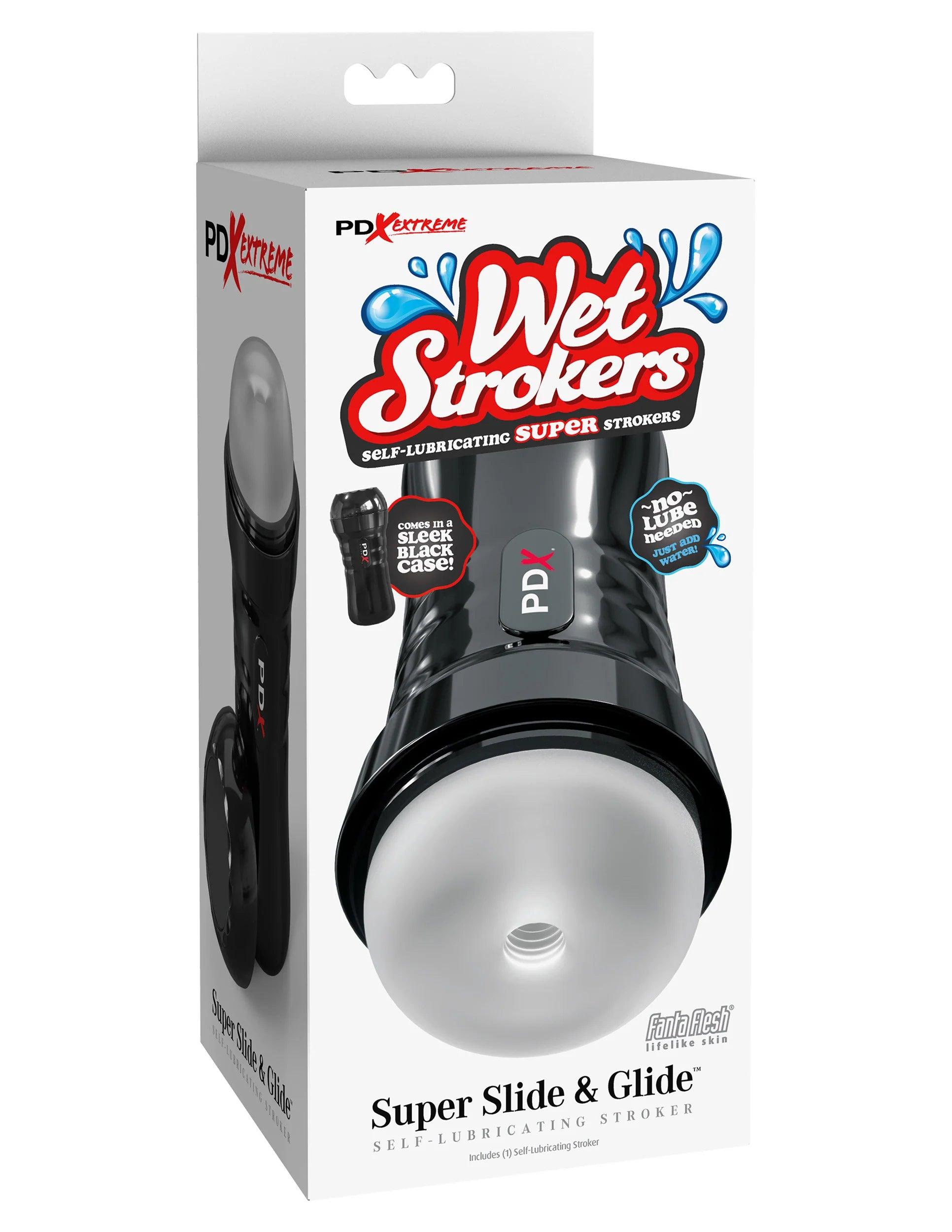 Wet Strokers - Super Slide and Glide - Frosted - My Sex Toy Hub