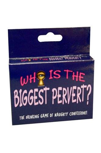 Who Is the Biggest Pervert? - Card Game - My Sex Toy Hub