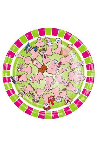 Wild Willys Party Plates - 10 Count - My Sex Toy Hub