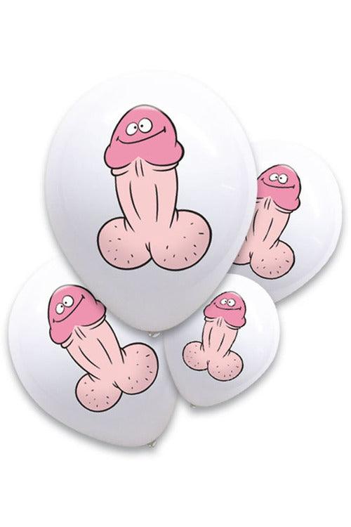 Willy Pecker Balloons 6pk - My Sex Toy Hub