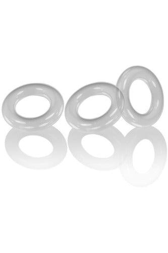 Willy Rings 3-Pack Cockrings - Clear - My Sex Toy Hub