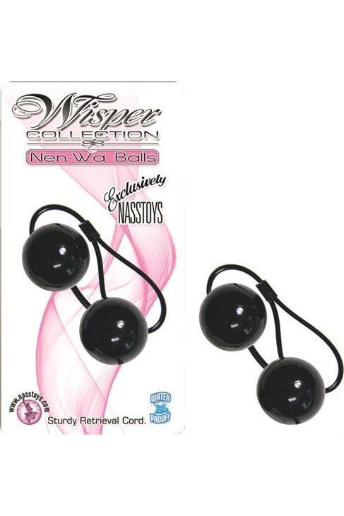 Wisper Collection Nen-Wa-Balls -Black - My Sex Toy Hub