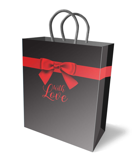 With Love Gift Bag - Black - My Sex Toy Hub