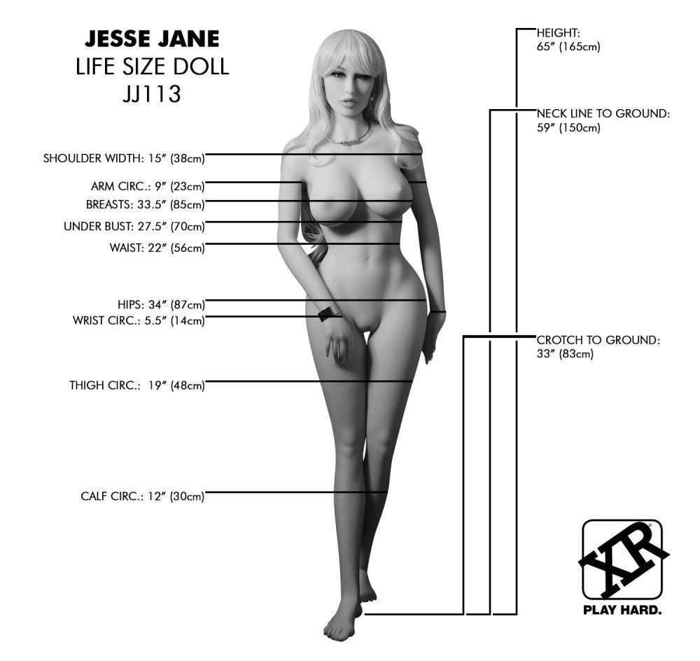 World Famous Jesse Jane Fantasy Life Size Female Replica Sex Doll - My Sex Toy Hub
