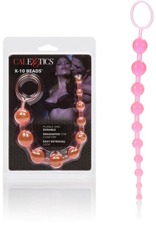 X-10 Beads - Pink - My Sex Toy Hub