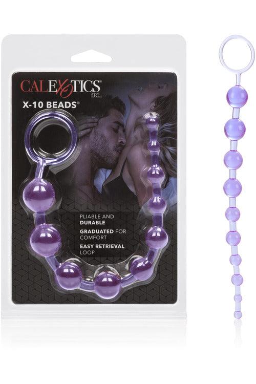 X-10 Beads - Purple - My Sex Toy Hub