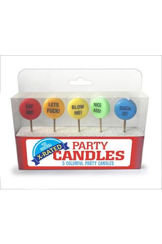 X-Rated Party Candles - My Sex Toy Hub