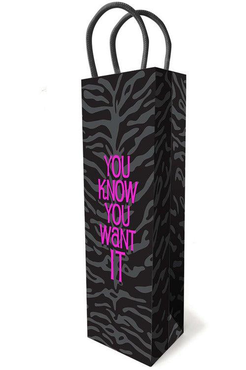 You Know You Want It Gift Bag - My Sex Toy Hub
