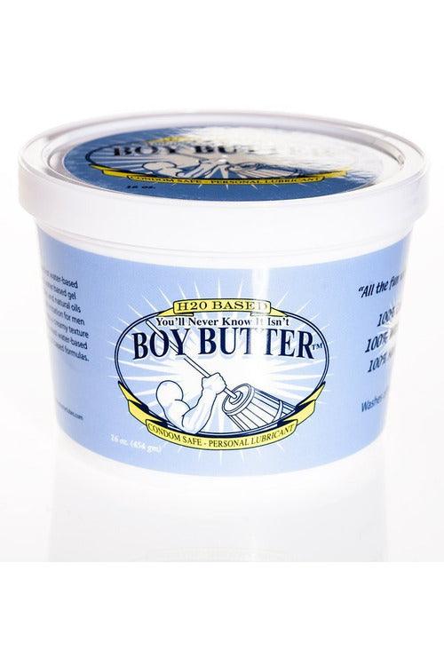 You'll Never Know It Isn't Boy Butter - 16 Oz./ 473ml - Boy Butter H2O Cream Formula - My Sex Toy Hub