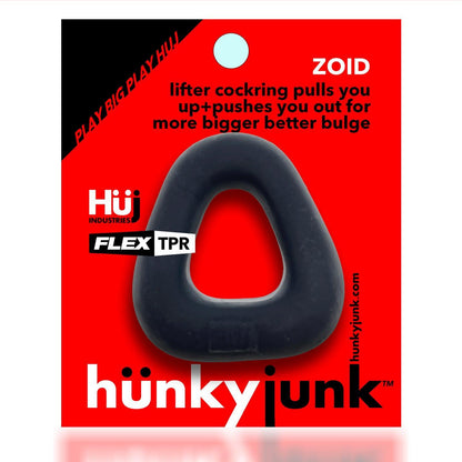 Zoid - Trapazoid Lifter Cockring - Tar Ice - My Sex Toy Hub