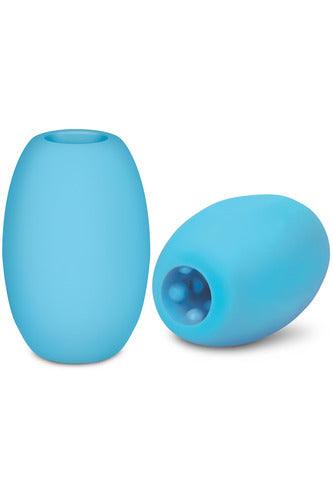 Zolo Mini Stroker Dome Blue - My Sex Toy Hub
