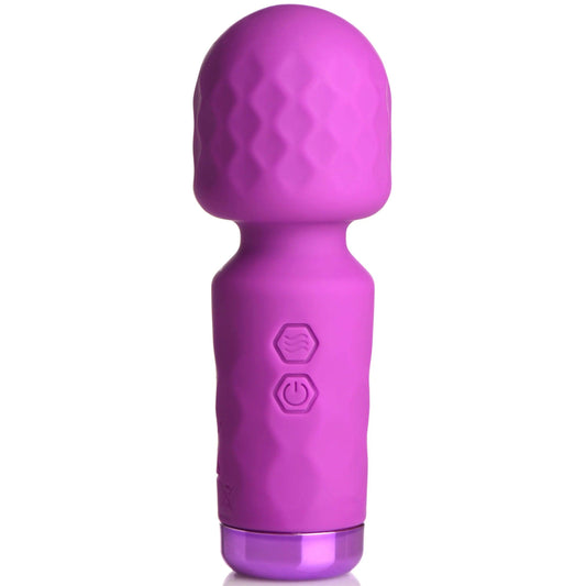 10x Mini Silicone Wand - Purple - My Sex Toy Hub