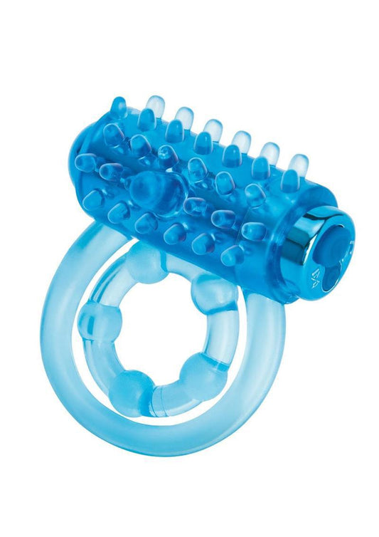 Bodywand Rechargeable Classic Duo Ring - Blue - My Sex Toy Hub