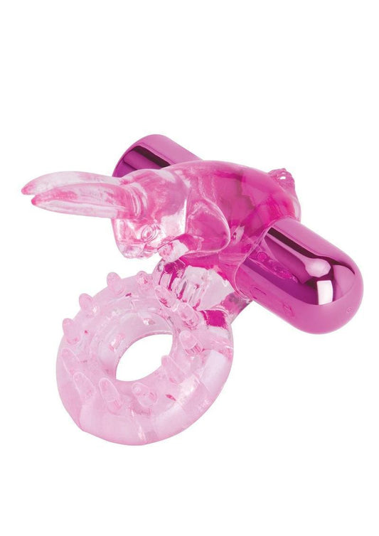 Bodywand Rechargeable Rabbit Ring - Pink - My Sex Toy Hub
