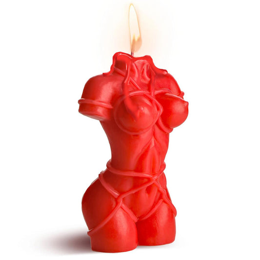 Bound Goddess Drip Candle - Red - My Sex Toy Hub