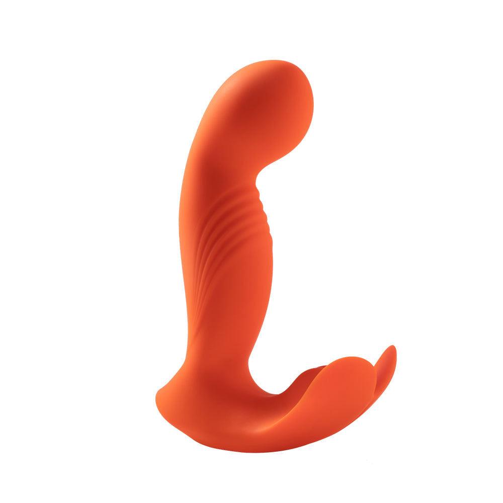 Crave 3 - G-Spot and Clit Vibrator - Orange - My Sex Toy Hub