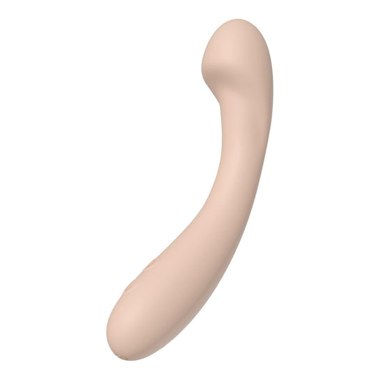 Delyte - Curved G-Spot Vibrator - Flesh - My Sex Toy Hub