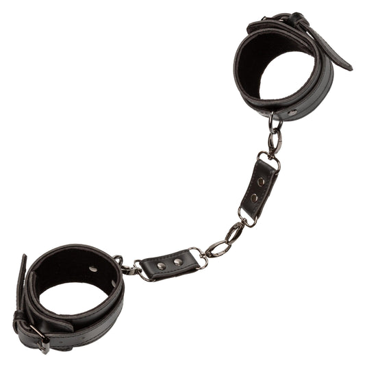 Euphoria Collection Ankle Cuffs - Black - My Sex Toy Hub