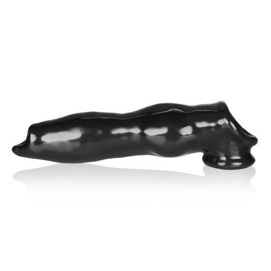 Fido Cocksheath With Adjustable Fit - Black - My Sex Toy Hub
