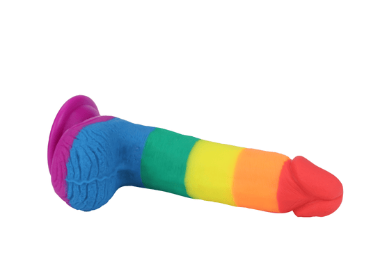 Get Lucky Real Skin - Pride 7.5 Inch - My Sex Toy Hub