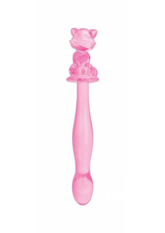 Glass Menagerie - Kitty Dildo - Pink - My Sex Toy Hub