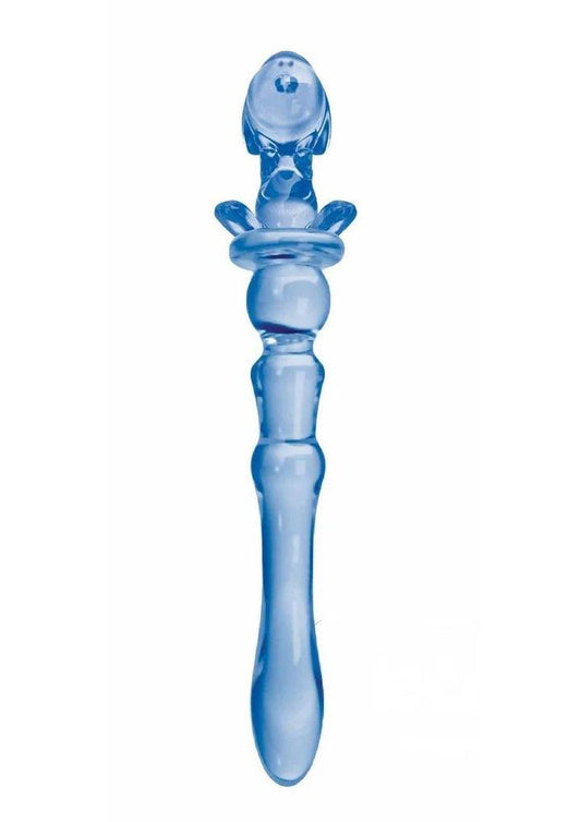 Glass Menagerie - Puppy Dildo - Blue - My Sex Toy Hub