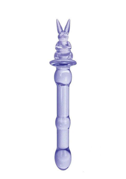 Glass Menagerie - Rabbit Dildo - Purple - My Sex Toy Hub