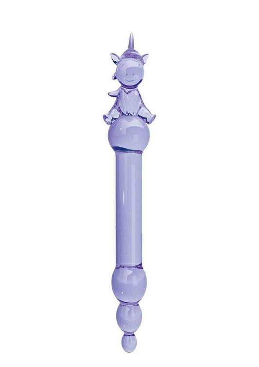 Glass Menagerie - Unicorn Dildo - Purple - My Sex Toy Hub