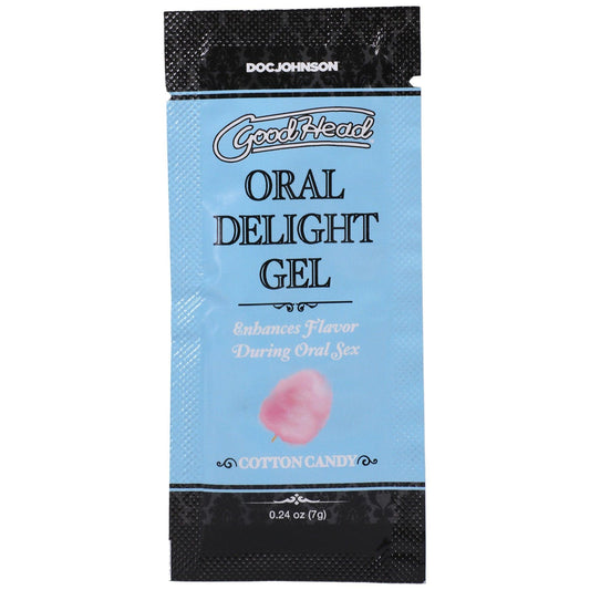 Goodhead - Oral Delight Gel - Cotton Candy - 0.24 Oz - My Sex Toy Hub