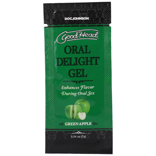 Goodhead - Oral Delight Gel - Green Apple - 0.24 Oz - My Sex Toy Hub