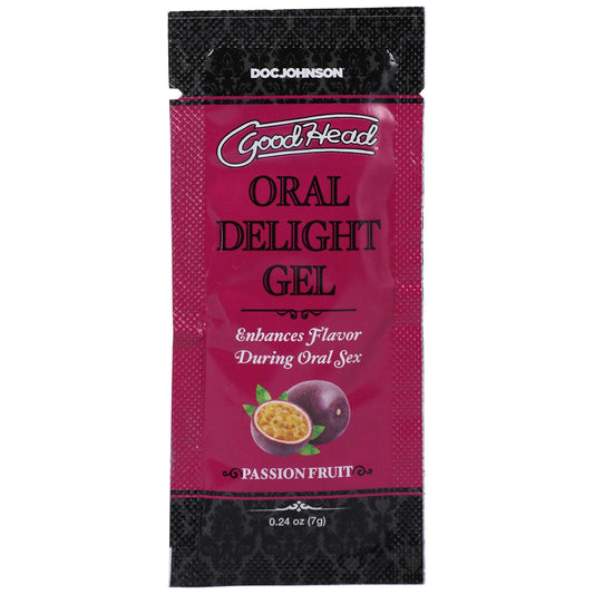 Goodhead - Oral Delight Gel - Passion Fruit - 0.24 Oz - My Sex Toy Hub