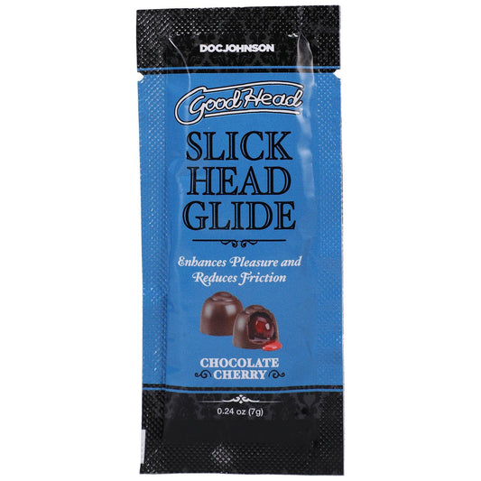 Goodhead - Slick Head Glide - Chocolate Cherry - 0.24 Oz - My Sex Toy Hub