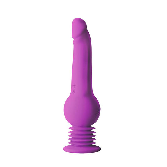 Impressions - New York - Gyro-Quake Dildo - Purple - My Sex Toy Hub