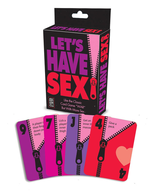 Lets Have Sex Card Game - My Sex Toy Hub