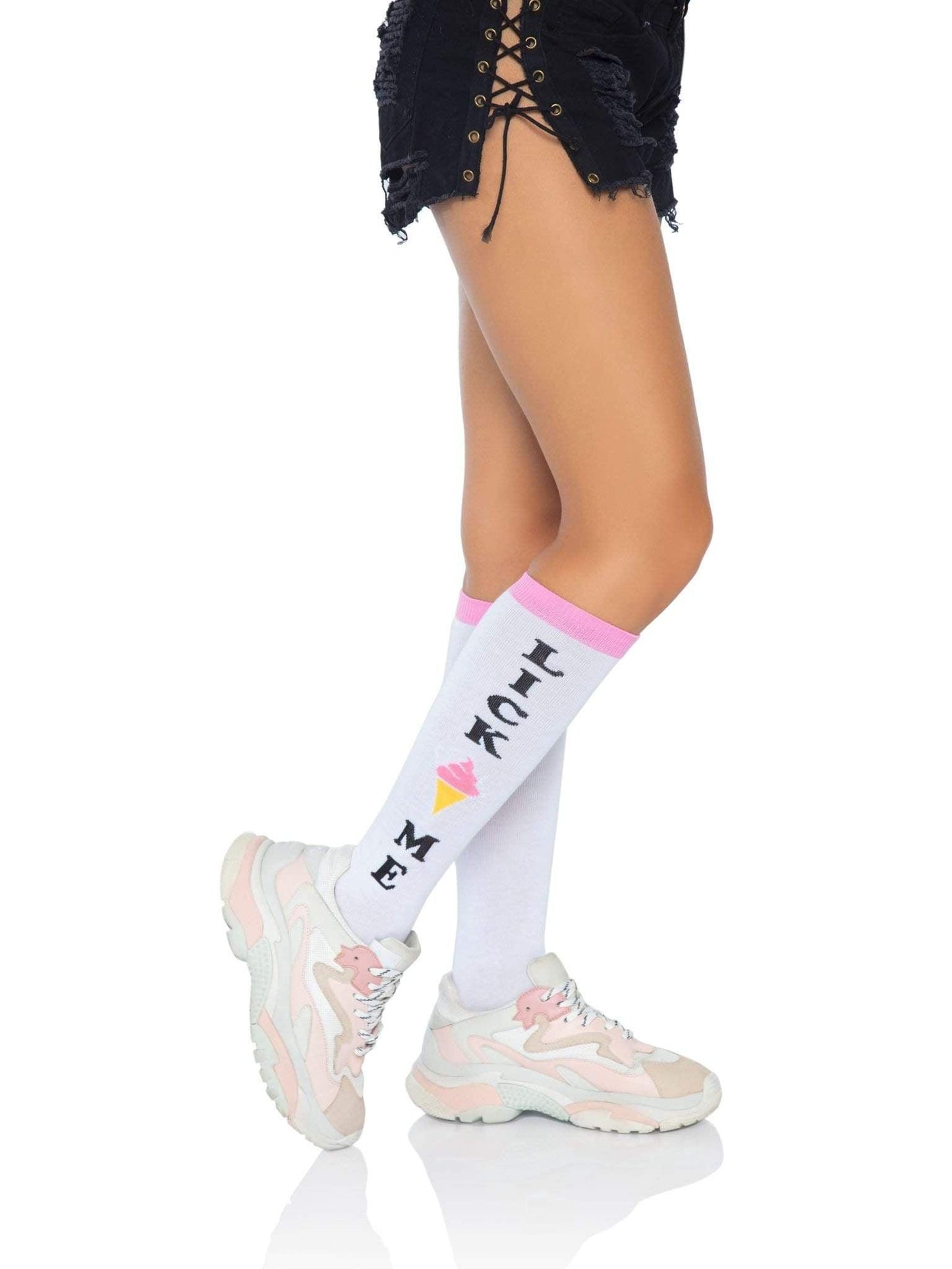 Lick Me Knee Socks - My Sex Toy Hub