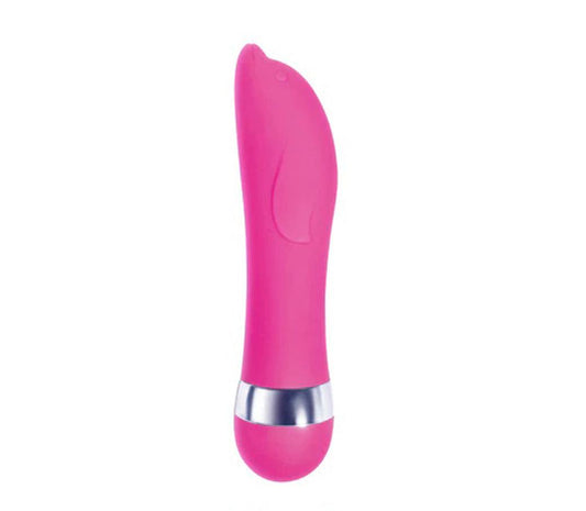 Pinkies Silicoat Mini-Vibe Dolphy - Pink - My Sex Toy Hub