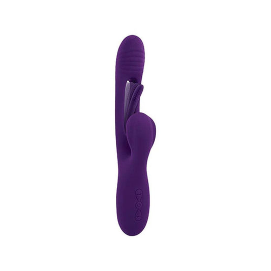 Playboy Pleasure - the Thrill Rabbit Vibrator - Purple - My Sex Toy Hub