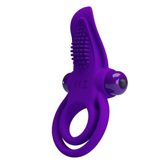 Pretty Love Vibrant Penis Ring - Purple - My Sex Toy Hub